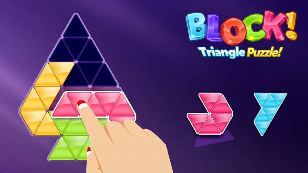 Block! Triangle Puzzle:Tangram  [МОД Mega Pack] Screenshot 2