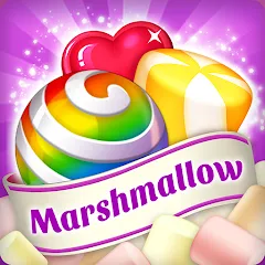 Скачать взломанную Lollipop & Marshmallow Match3  [МОД Все открыто] - стабильная версия apk на Андроид