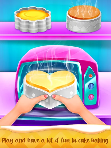 Cake Maker Cooking Cake Games (Кейк Мейкер кулинарные игры на приготовление тортов)  [МОД Mega Pack] Screenshot 5