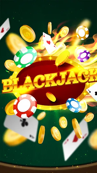 Blackjack (Блэкджек)  [МОД Много монет] Screenshot 5