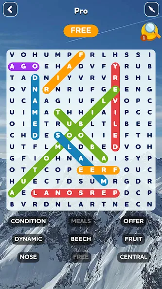 Word Search - Word Puzzle Game  [МОД Menu] Screenshot 3