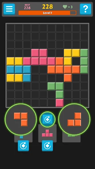 Block Buster - Hex and Square  [МОД Unlocked] Screenshot 3