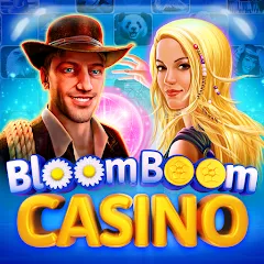 Скачать взломанную Bloom Boom Casino Slots Online (Блум Бум Казино Слоты Онлайн)  [МОД Все открыто] - последняя версия apk на Андроид