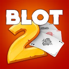 Взломанная Blot 2 - Classic Belote (Блот 2)  [МОД Много денег] - полная версия apk на Андроид
