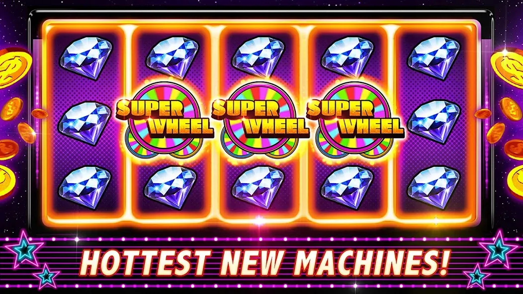 Super Win Slots - Vintage Slot (упер Вин Слотс)  [МОД Все открыто] Screenshot 2