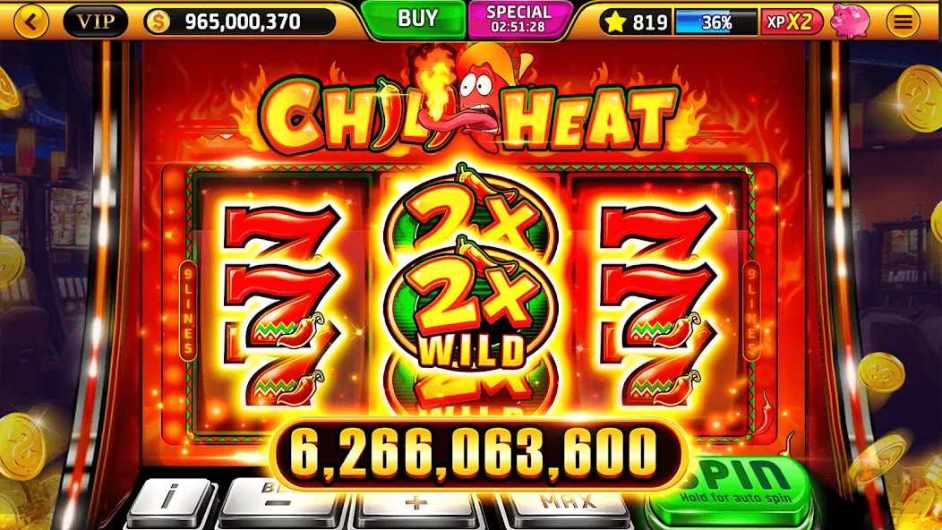 Wild Classic Slots Casino Game  [МОД Много монет] Screenshot 5