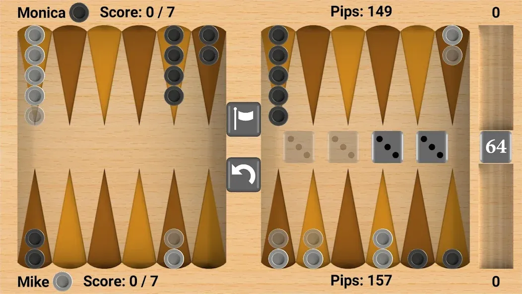 Bluetooth Backgammon  [МОД Все открыто] Screenshot 3