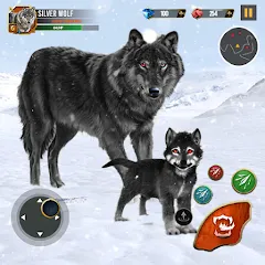 Скачать взлом Wild Wolf Simulator Wolf Games  [МОД Много монет] - стабильная версия apk на Андроид