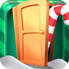 Взлом Open 100 Doors - Christmas!  [МОД Unlocked] - стабильная версия apk на Андроид