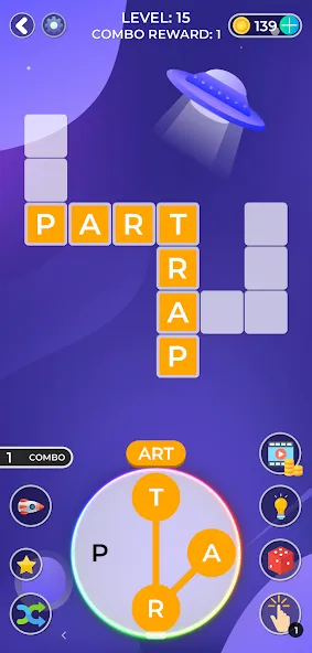 Word Game. Crossword Search Pu  [МОД Много денег] Screenshot 5