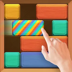 Взломанная Falling Blocks: Sliding Puzzle (Фоллинг блоксы)  [МОД Много монет] - последняя версия apk на Андроид