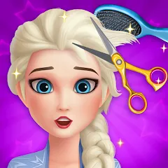 Скачать взломанную Hair Salon: Beauty Salon Game (Хэр Салон)  [МОД Много монет] - последняя версия apk на Андроид