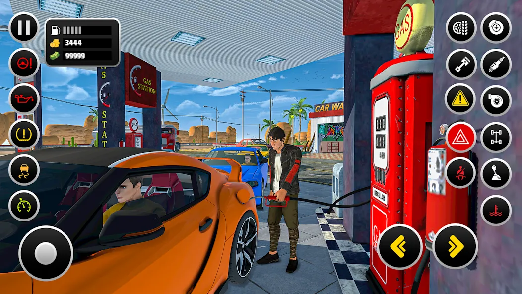 Gas Station Simulator Games  [МОД Unlocked] Screenshot 2