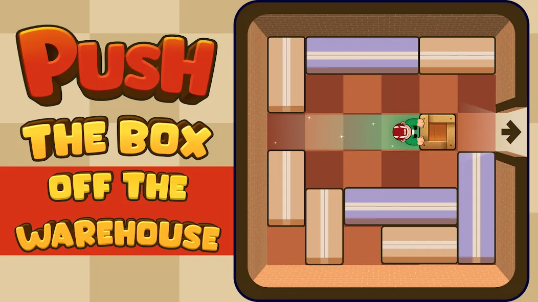 Push Box Out (Пуш Бокс Аут)  [МОД Mega Pack] Screenshot 1