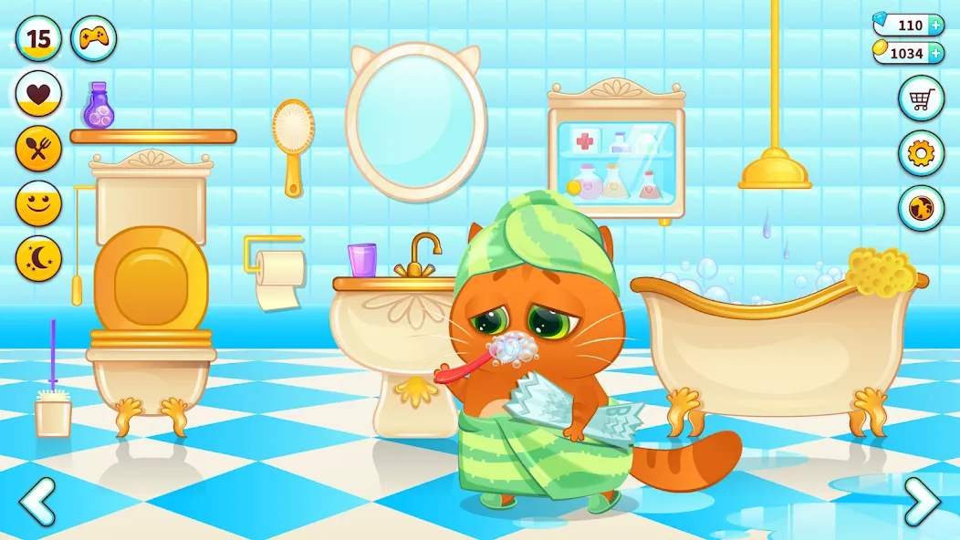 Bubbu – My Virtual Pet Cat  [МОД Меню] Screenshot 1