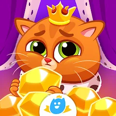 Взлом Bubbu Jewels - Merge Puzzle (Буббу Джуэлс)  [МОД Все открыто] - полная версия apk на Андроид