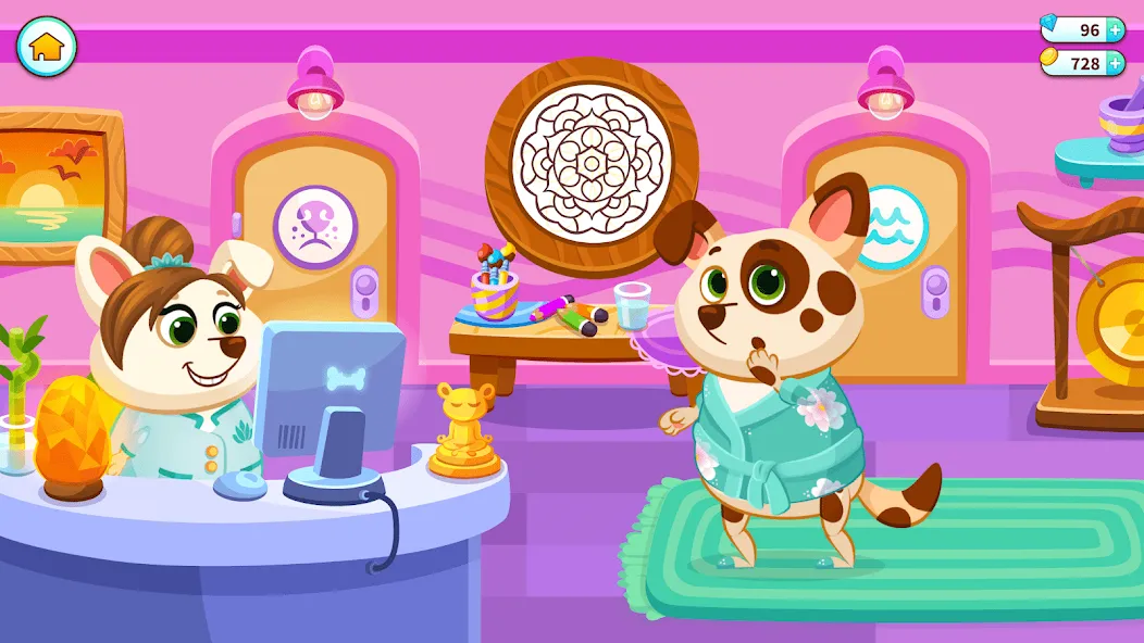 Duddu - My Virtual Pet Dog  [МОД Много монет] Screenshot 5