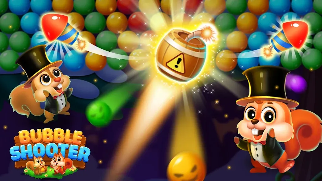 Bubble Shooter Rescue (Бабл Шутер Рескью)  [МОД Unlocked] Screenshot 2