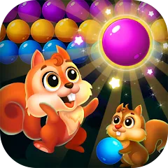 Скачать взломанную Bubble Shooter Rescue (Бабл Шутер Рескью)  [МОД Unlocked] - последняя версия apk на Андроид