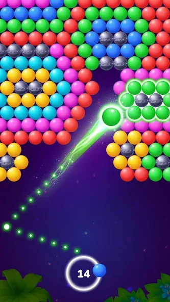 Bubble Shooter Tale: Ball Game (Бабл Шутер Тейл)  [МОД Много монет] Screenshot 3