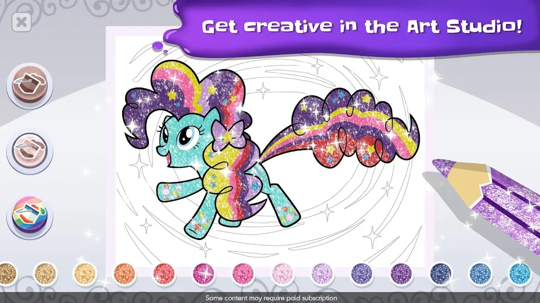 My Little Pony Color By Magic (Май Литл Пони)  [МОД Mega Pack] Screenshot 5