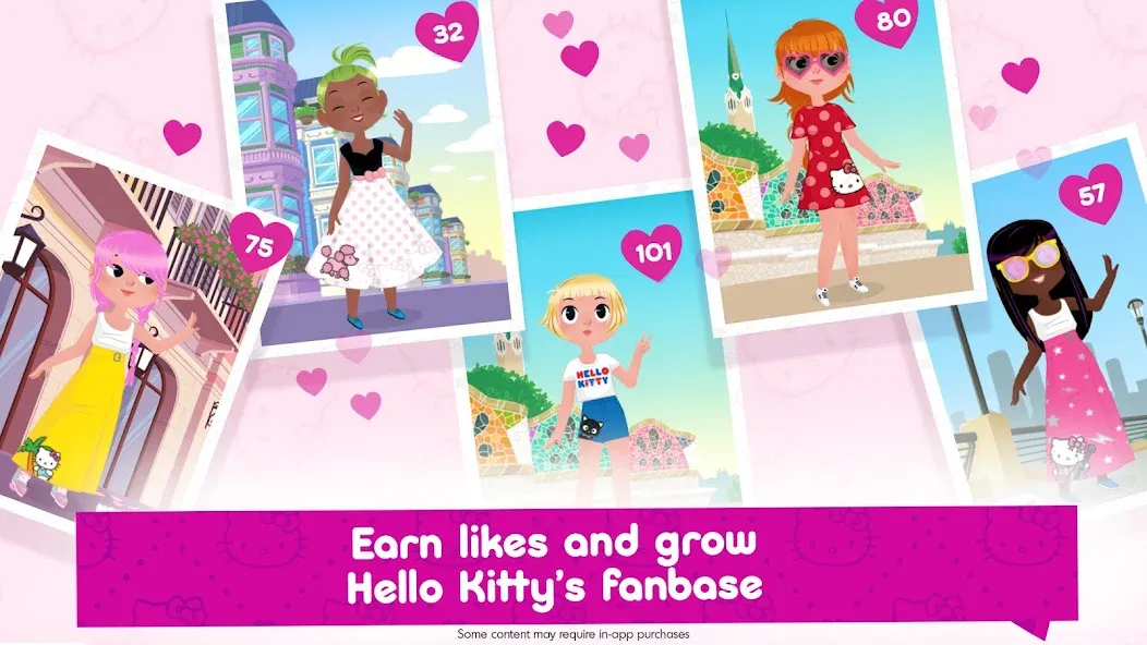 Hello Kitty Fashion Star  [МОД Меню] Screenshot 3