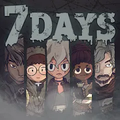 Скачать взломанную 7Days! : Mystery Visual Novel  [МОД Много монет] - полная версия apk на Андроид