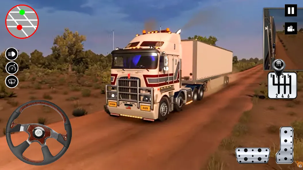 World Truck Grand Transport 3D  [МОД Menu] Screenshot 4