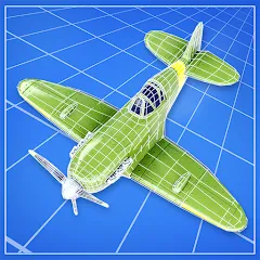 Взломанная Idle Planes: Build Airplanes (Айдл Плейнс)  [МОД Mega Pack] - стабильная версия apk на Андроид