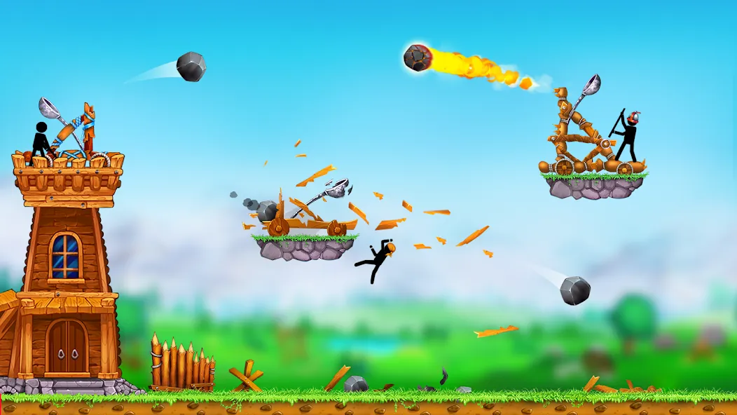 The Catapult 2 : bone masters  [МОД Unlocked] Screenshot 1