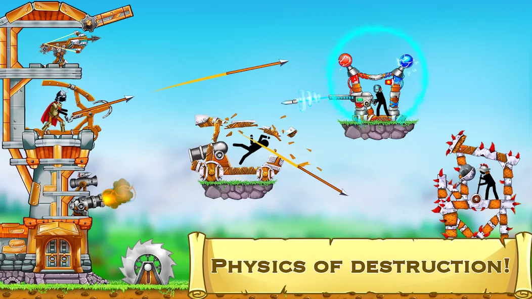 The Catapult 2 : bone masters  [МОД Unlocked] Screenshot 5