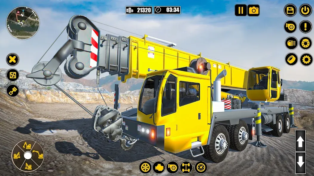 Construction Machine Real JCB  [МОД Unlimited Money] Screenshot 3