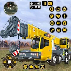 Взлом Construction Machine Real JCB  [МОД Unlimited Money] - полная версия apk на Андроид