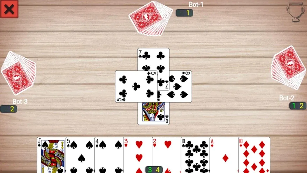 Callbreak Master - Card Game (Коллбрейк Мастер)  [МОД Много денег] Screenshot 5