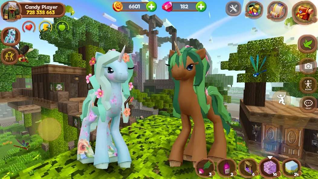 Pony World Craft  [МОД Много денег] Screenshot 3