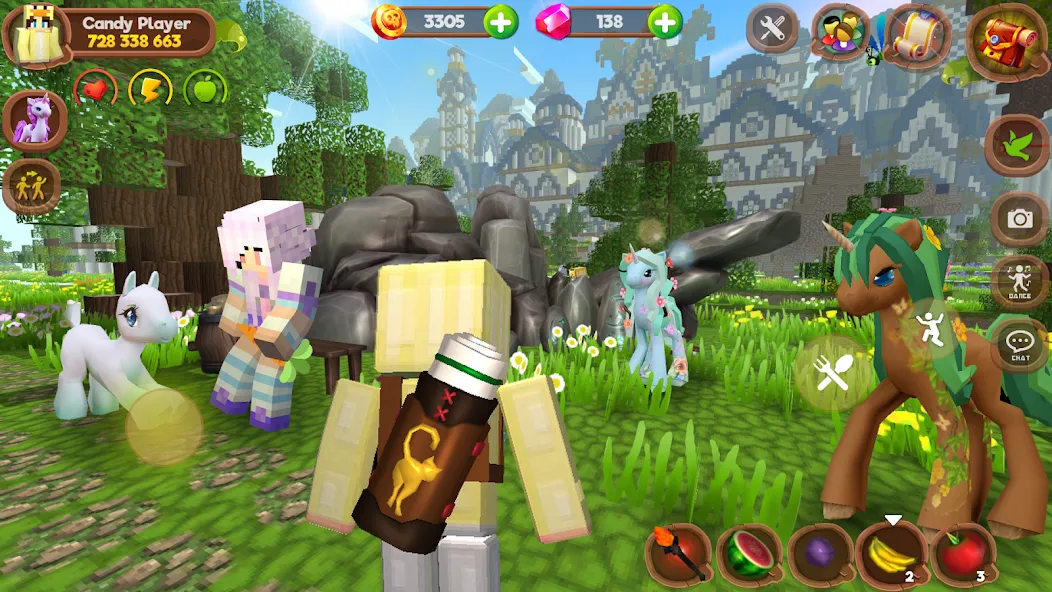 Pony World Craft  [МОД Много денег] Screenshot 4