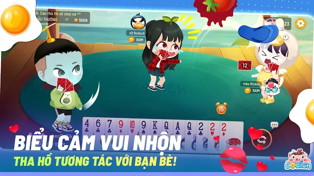 Ba Bich - Tien Len Mien Nam  [МОД Много денег] Screenshot 4