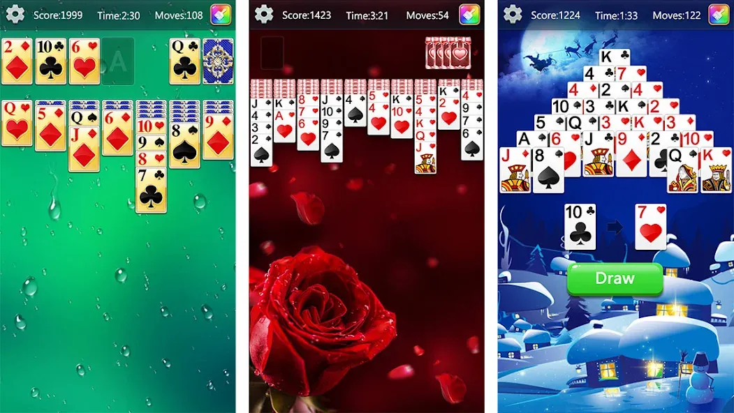 Solitaire Collection Fun (Солитер Коллекция Фан)  [МОД Меню] Screenshot 1