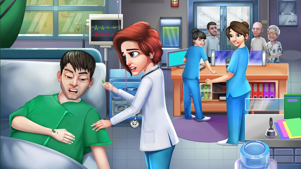 Doctor Hospital Games Offline  [МОД Menu] Screenshot 1