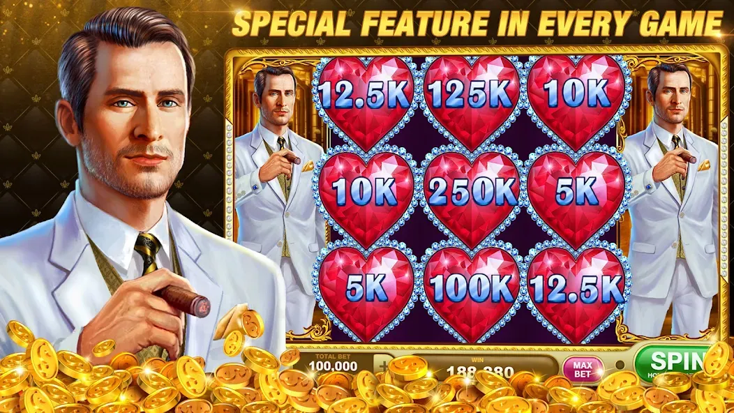 Slots Rush: Vegas Casino Slots (Слотс Раш)  [МОД Unlimited Money] Screenshot 1