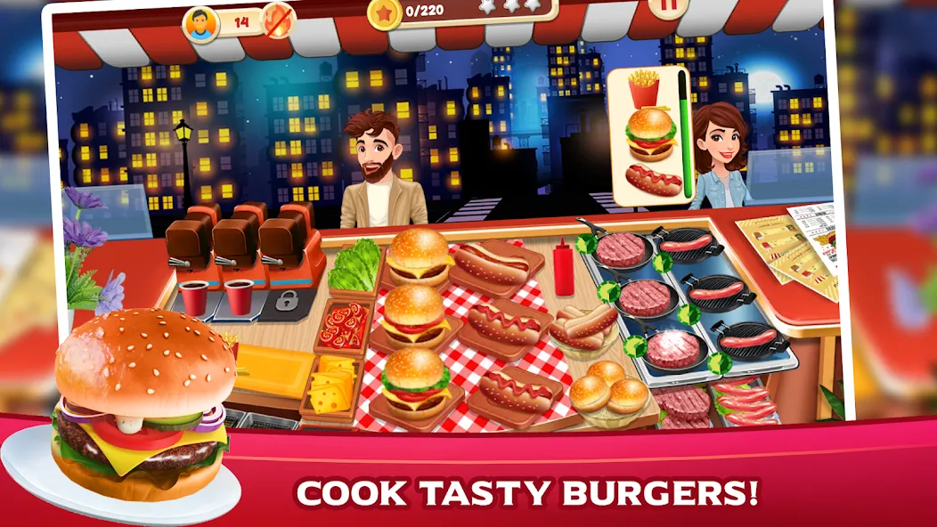 Cooking Mastery: Kitchen games  [МОД Unlocked] Screenshot 1