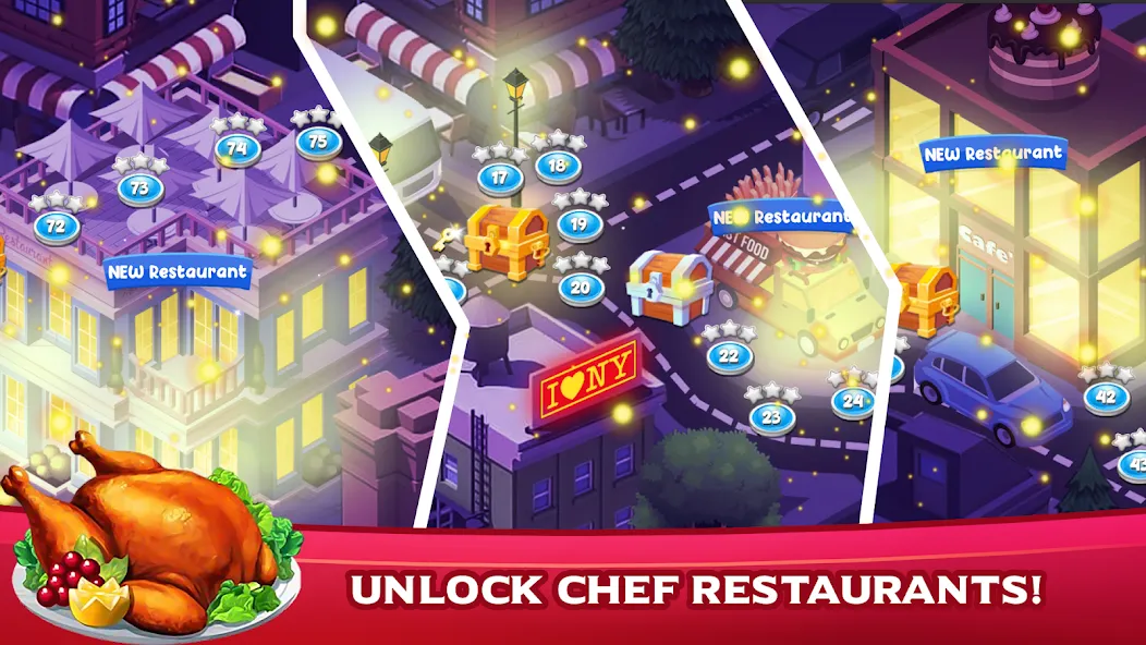 Cooking Mastery: Kitchen games  [МОД Unlocked] Screenshot 2