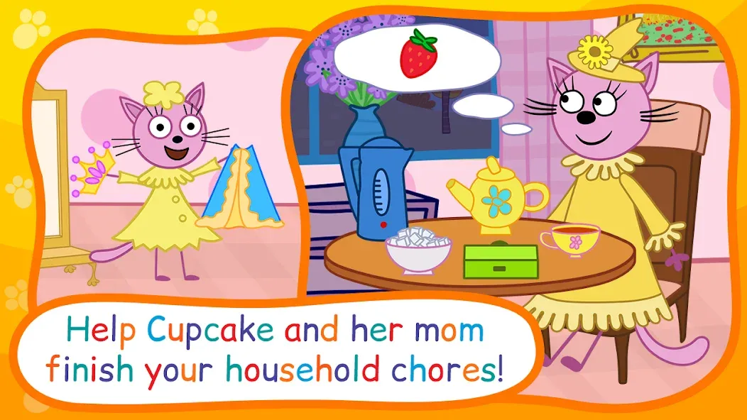 Kid-E-Cats: Bedtime Stories  [МОД Unlimited Money] Screenshot 3