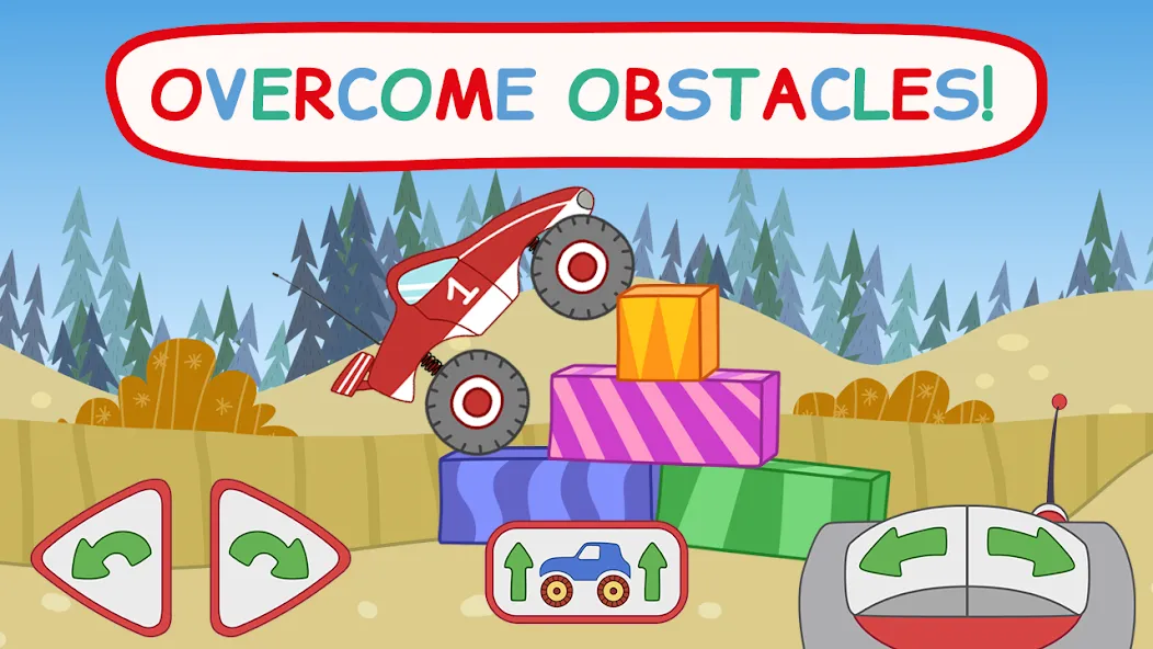 Kid-E-Cats: Kids Monster Truck  [МОД Много денег] Screenshot 3