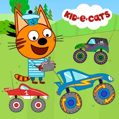 Взломанная Kid-E-Cats: Kids Monster Truck  [МОД Много денег] - стабильная версия apk на Андроид