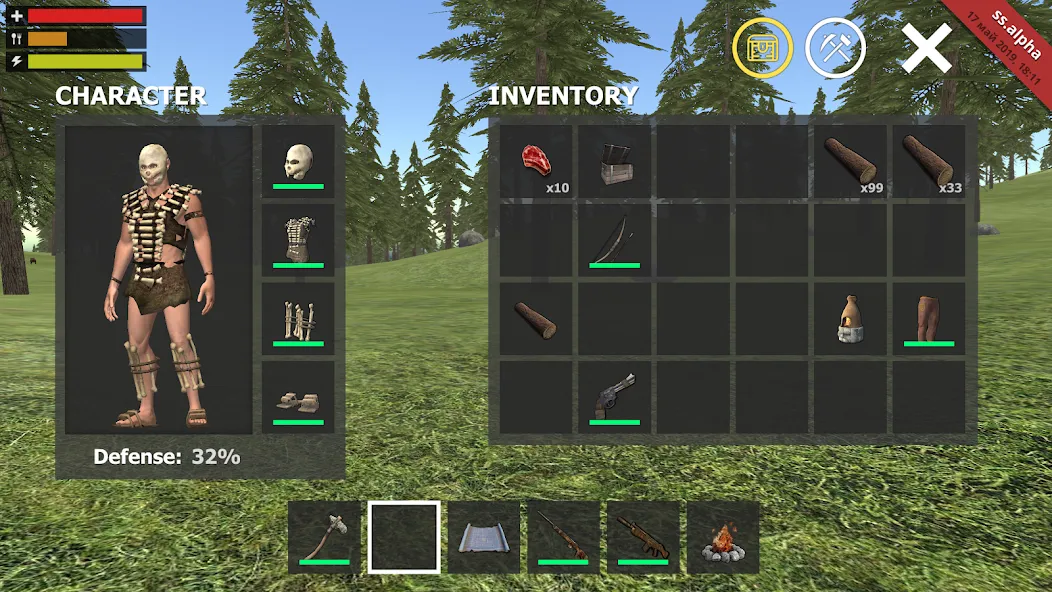 Survival Simulator (Сурвайвал Симулятор)  [МОД Menu] Screenshot 3