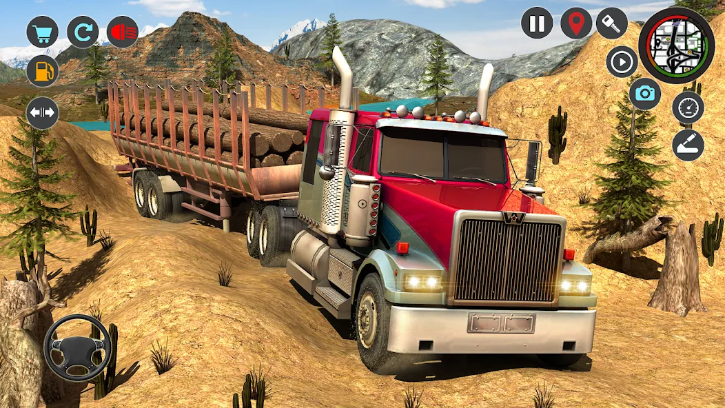 Transport Simulator Truck Game  [МОД Unlimited Money] Screenshot 1