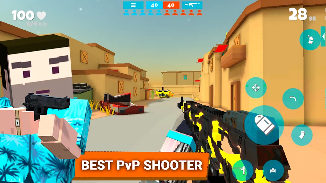 Fan of Guns: FPS Pixel Shooter (Фан оф Ганс)  [МОД Все открыто] Screenshot 1