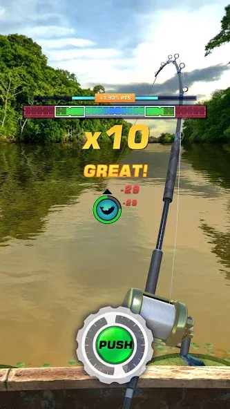 Fishing Rival 3D (Фишинг Ривал 3Д)  [МОД Бесконечные монеты] Screenshot 2