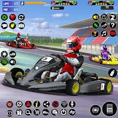 Скачать взломанную Buggy Race: Kart Racing Games  [МОД Menu] - стабильная версия apk на Андроид